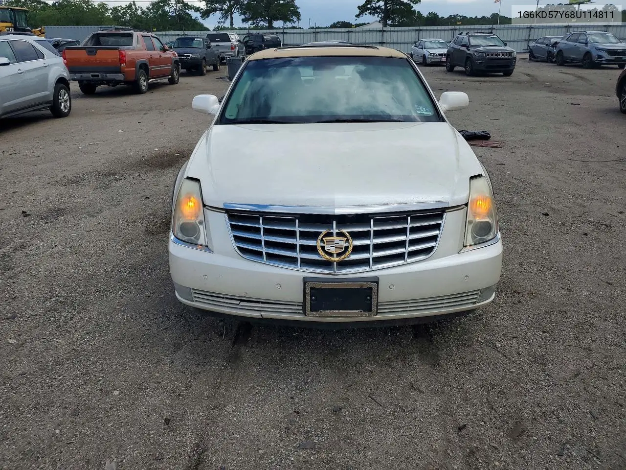 2008 Cadillac Dts VIN: 1G6KD57Y68U114811 Lot: 58266526
