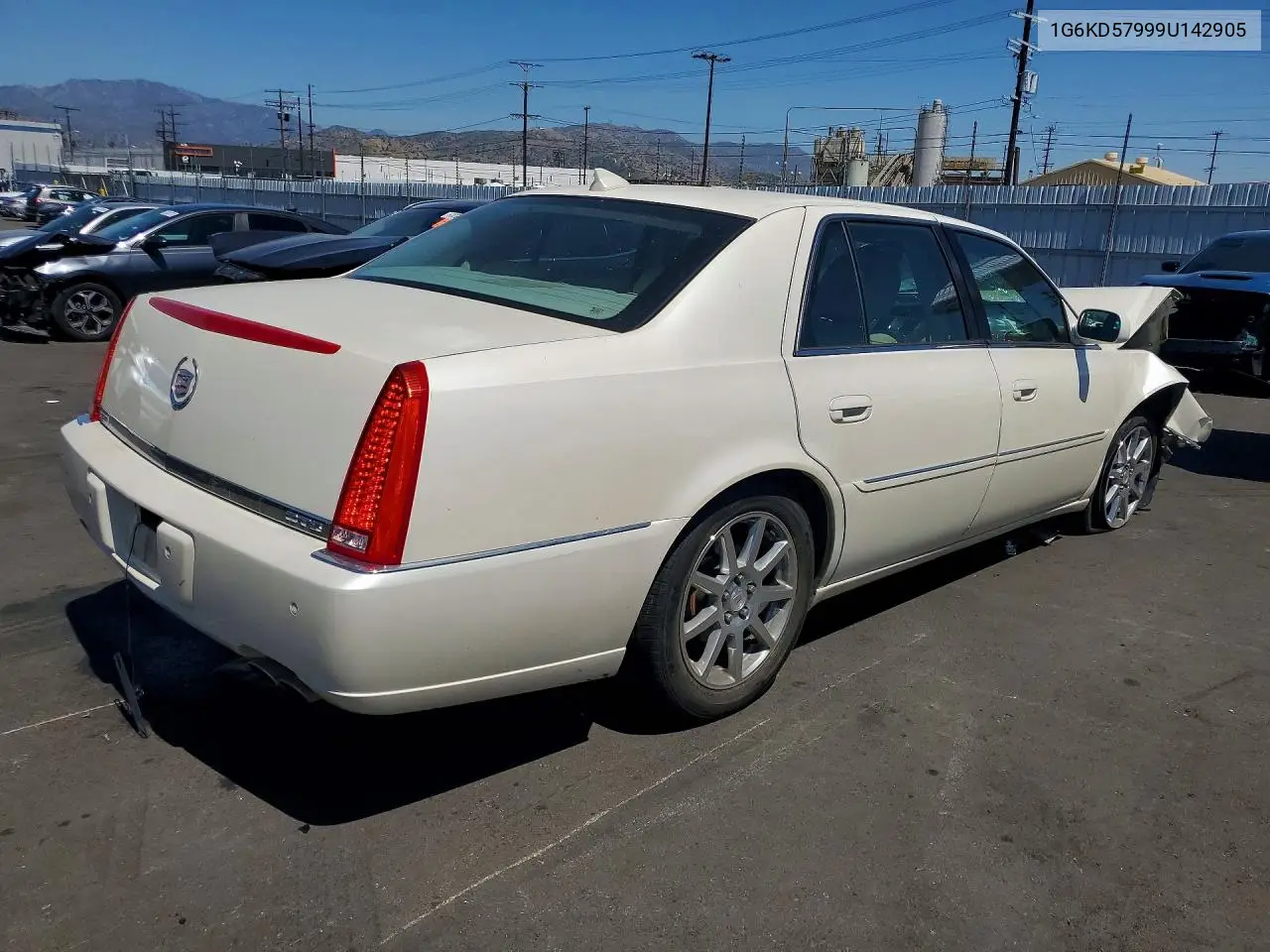 2009 Cadillac Dts VIN: 1G6KD57999U142905 Lot: 53240616
