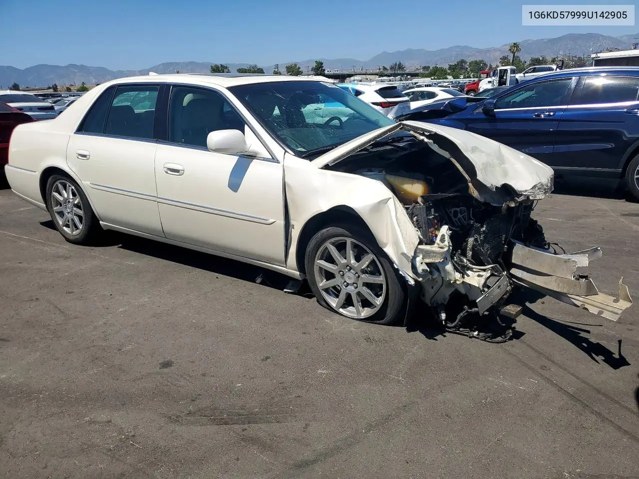 2009 Cadillac Dts VIN: 1G6KD57999U142905 Lot: 53240616