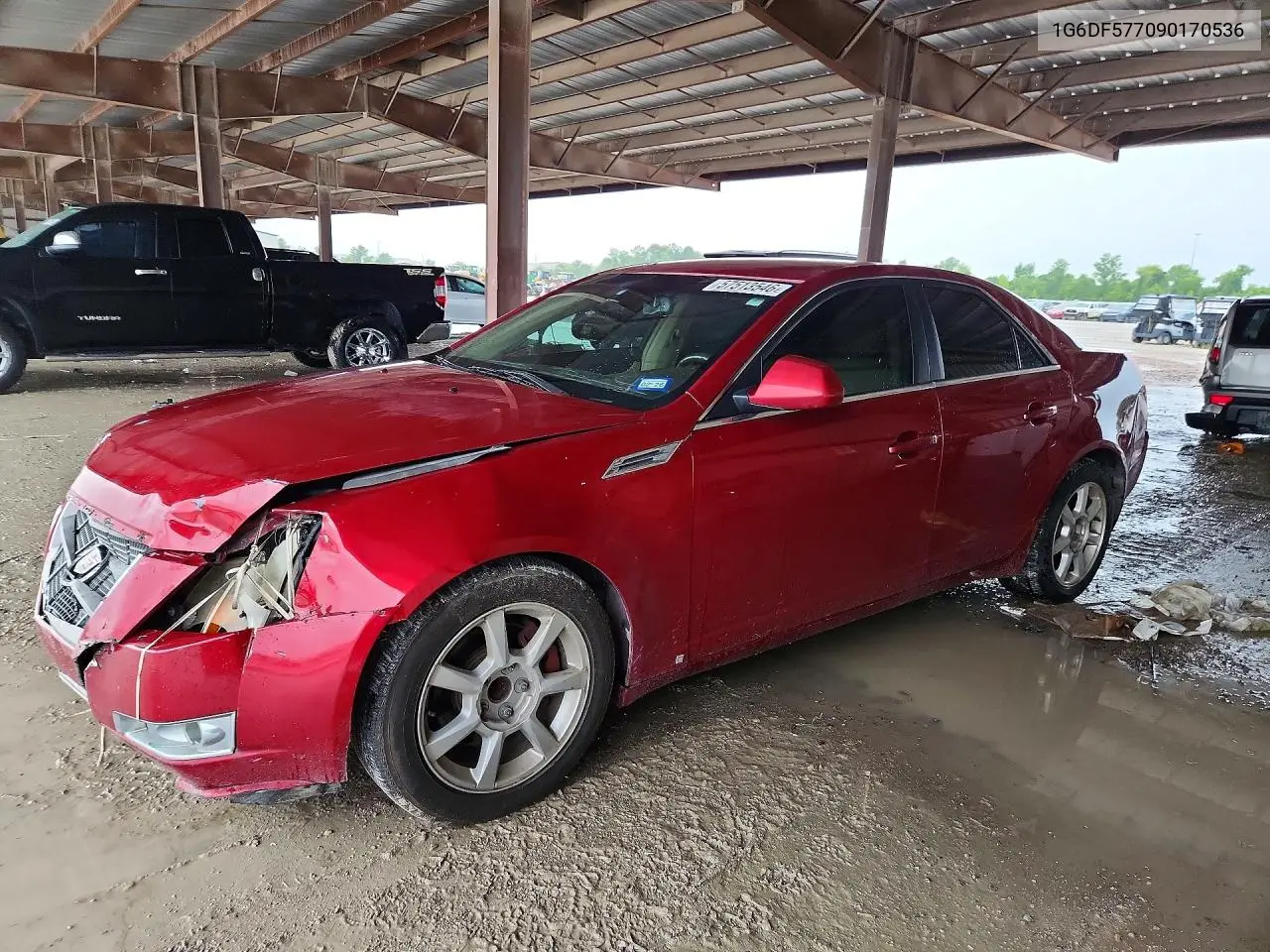 2009 Cadillac Cts VIN: 1G6DF577090170536 Lot: 57513546
