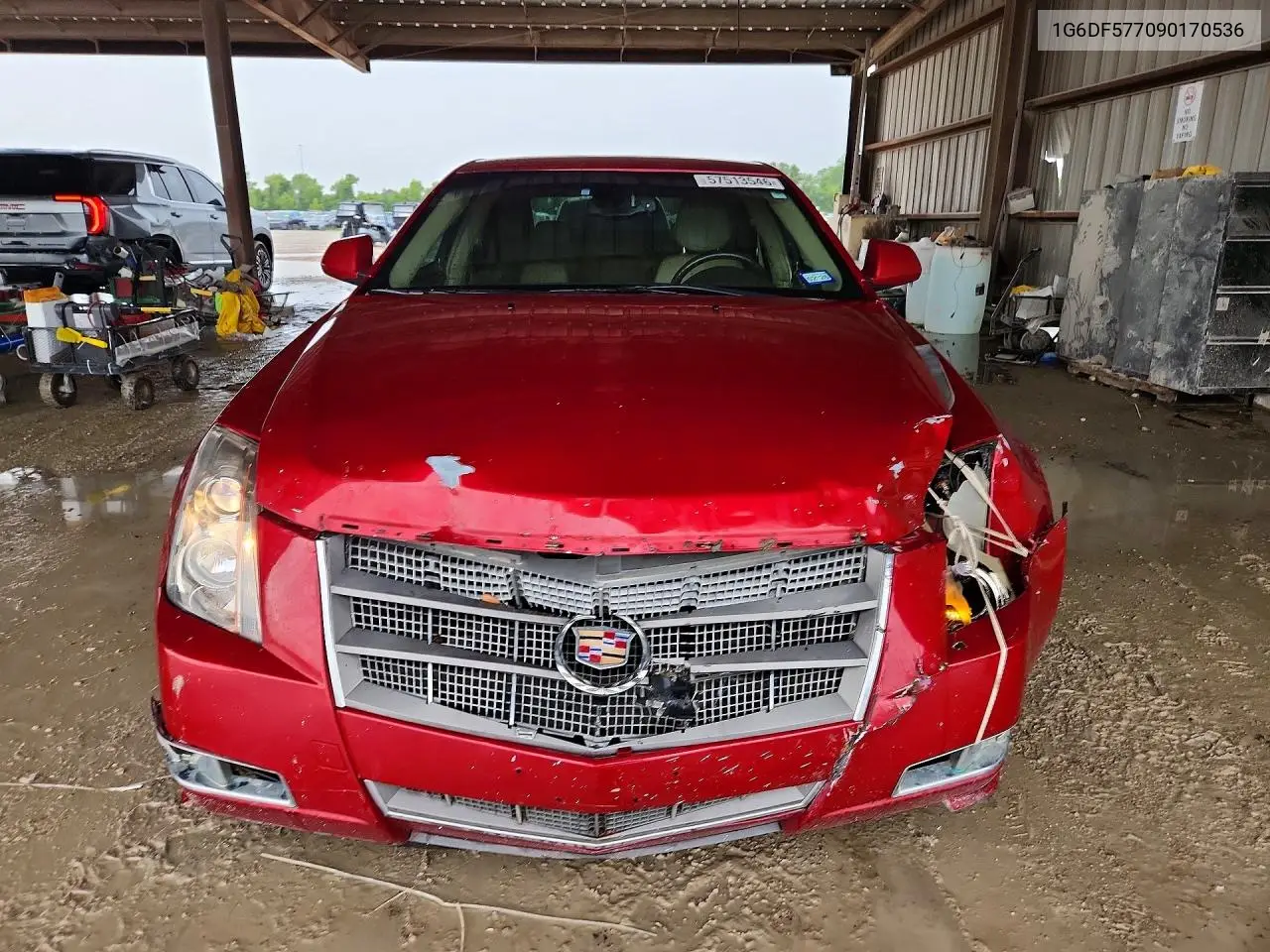 2009 Cadillac Cts VIN: 1G6DF577090170536 Lot: 57513546