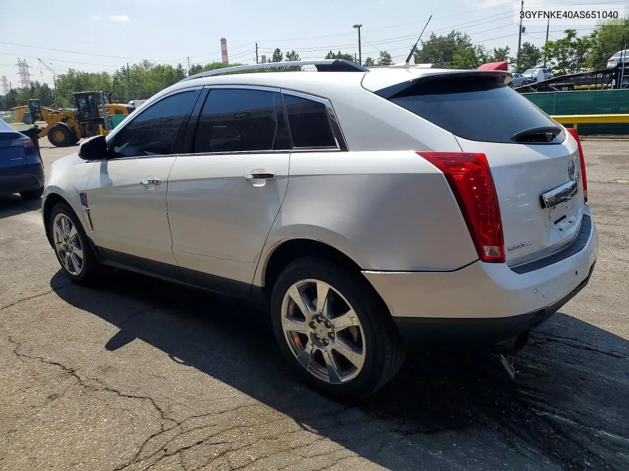 2010 Cadillac Srx Premium Collection VIN: 3GYFNKE40AS651040 Lot: 58378606