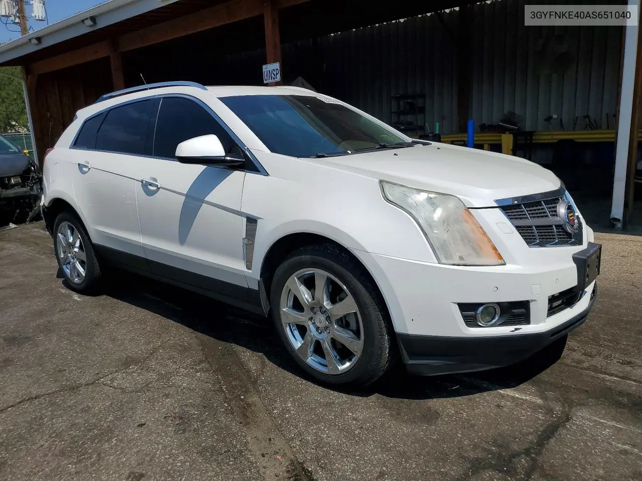2010 Cadillac Srx Premium Collection VIN: 3GYFNKE40AS651040 Lot: 58378606