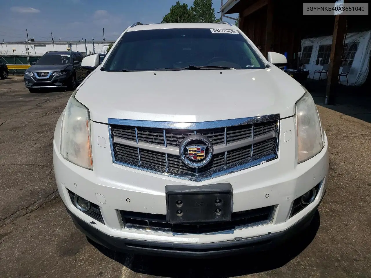 2010 Cadillac Srx Premium Collection VIN: 3GYFNKE40AS651040 Lot: 58378606