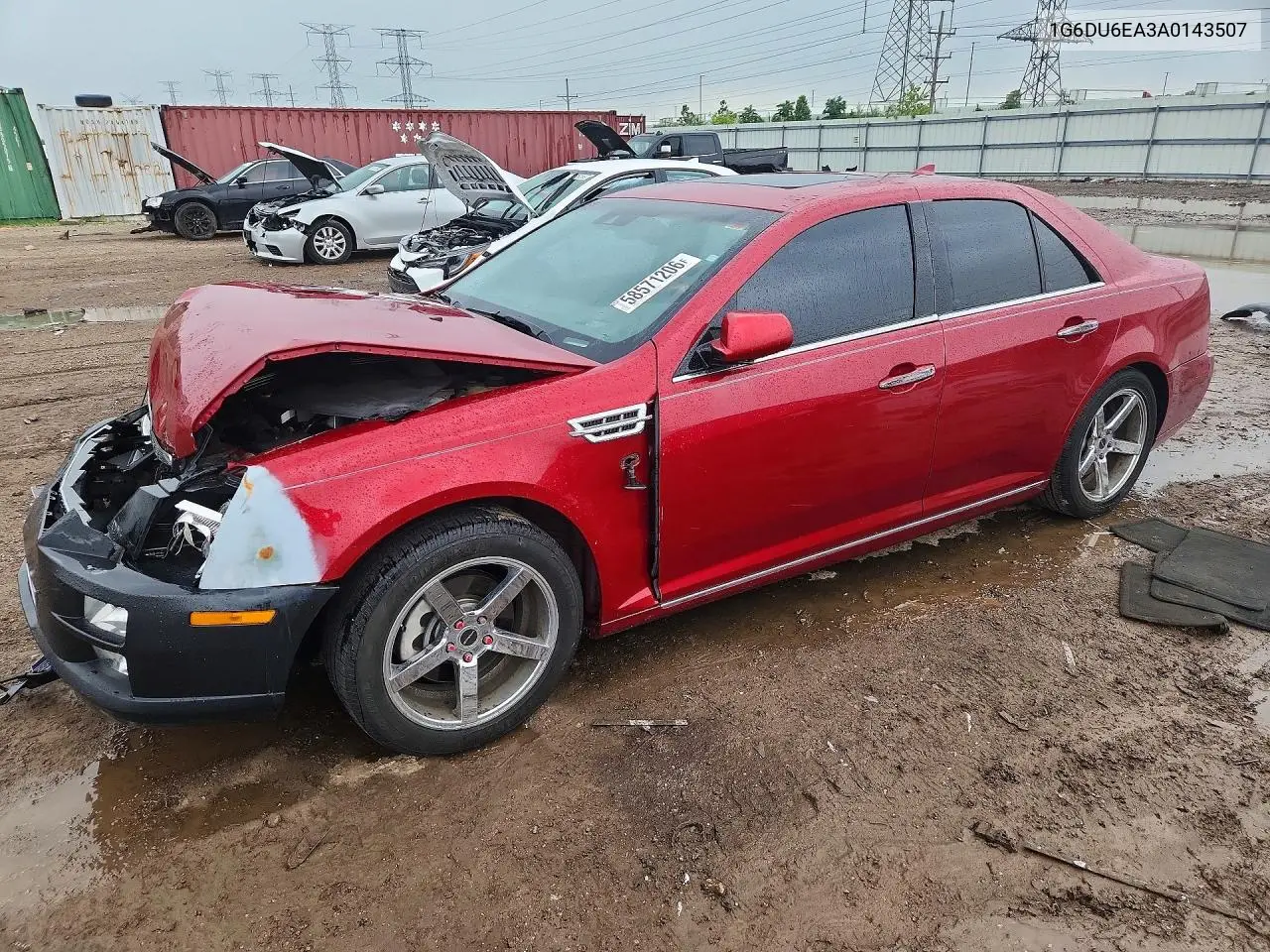 2010 Cadillac Sts VIN: 1G6DU6EA3A0143507 Lot: 58571206