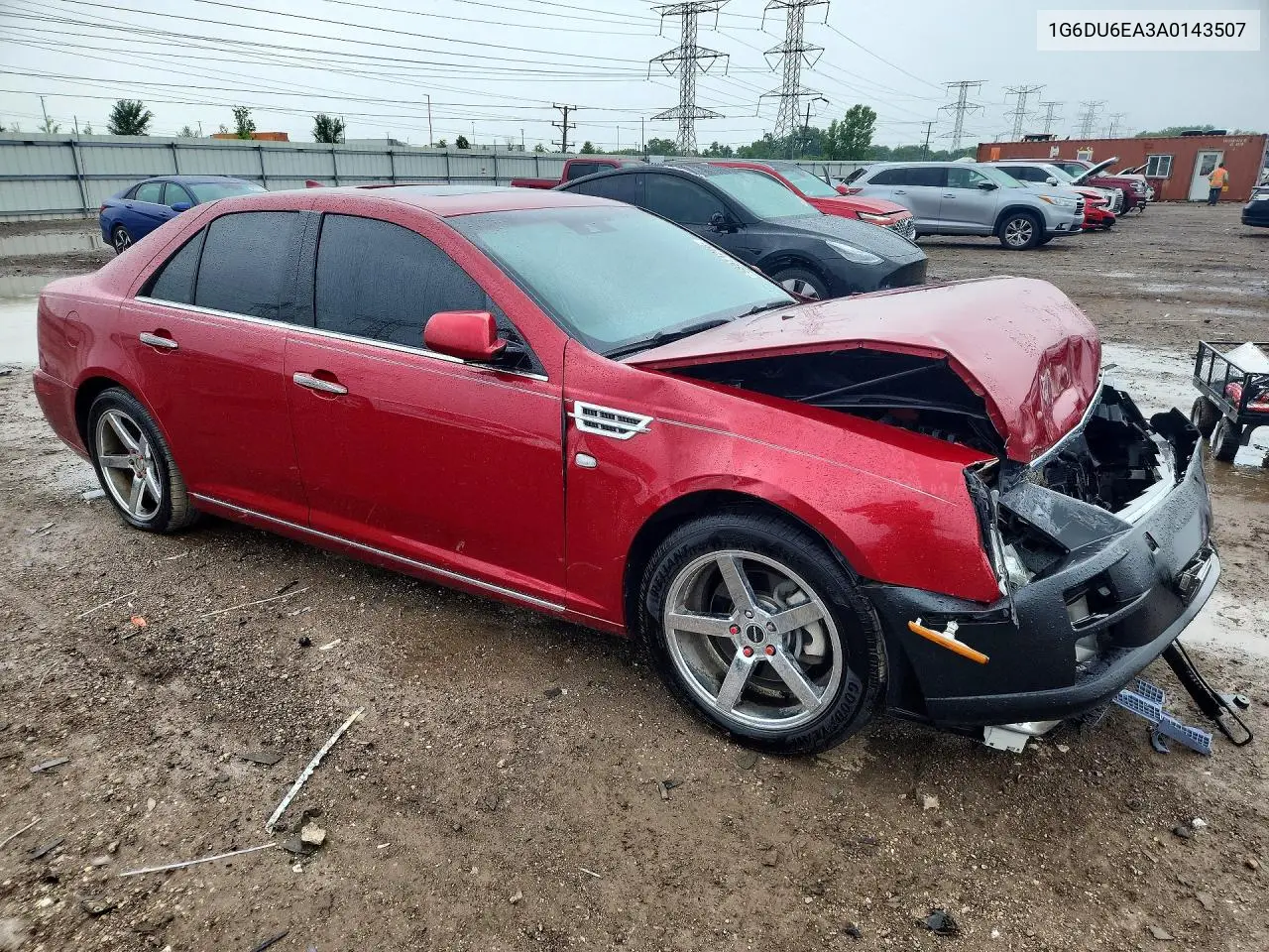 2010 Cadillac Sts VIN: 1G6DU6EA3A0143507 Lot: 58571206