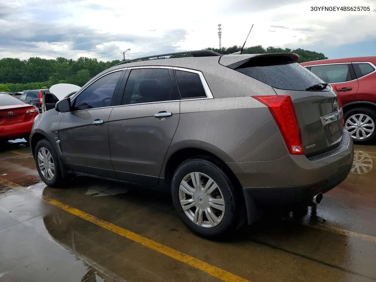 2011 Cadillac Srx VIN: 3GYFNGEY4BS625705 Lot: 57022306