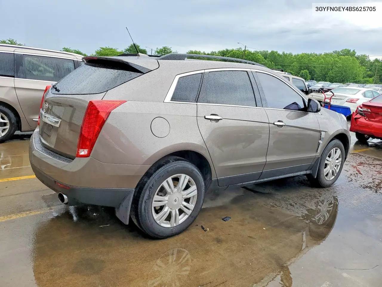 2011 Cadillac Srx VIN: 3GYFNGEY4BS625705 Lot: 57022306