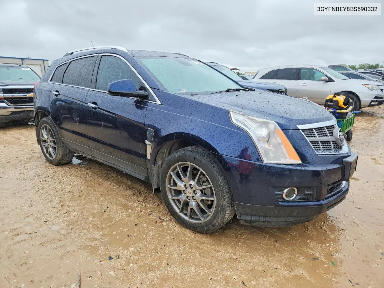 2011 Cadillac Srx Performance Collection VIN: 3GYFNBEY8BS590332 Lot: 57321126