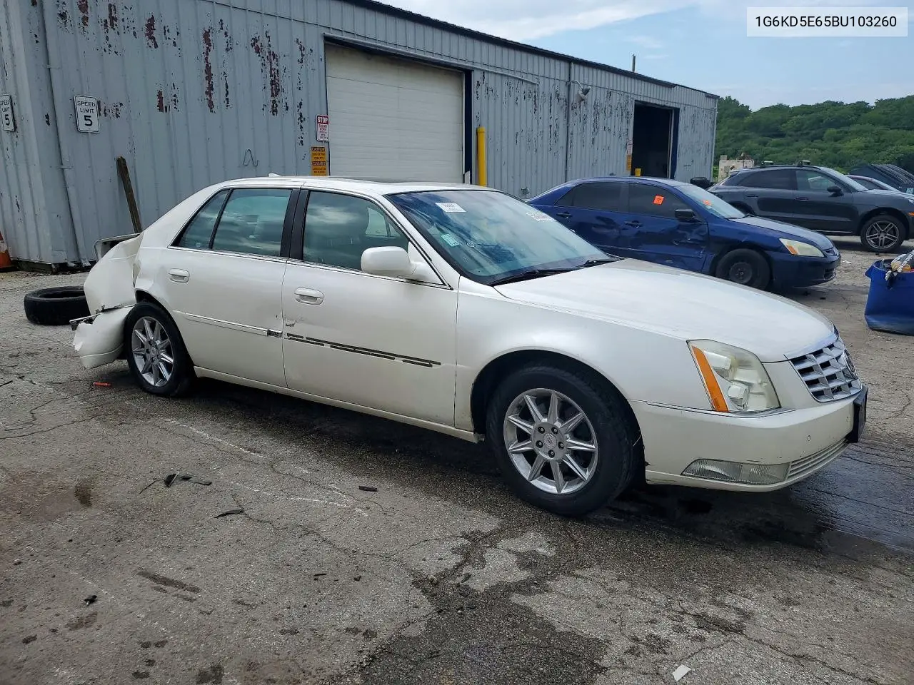 2011 Cadillac Dts Luxury Collection VIN: 1G6KD5E65BU103260 Lot: 58483446