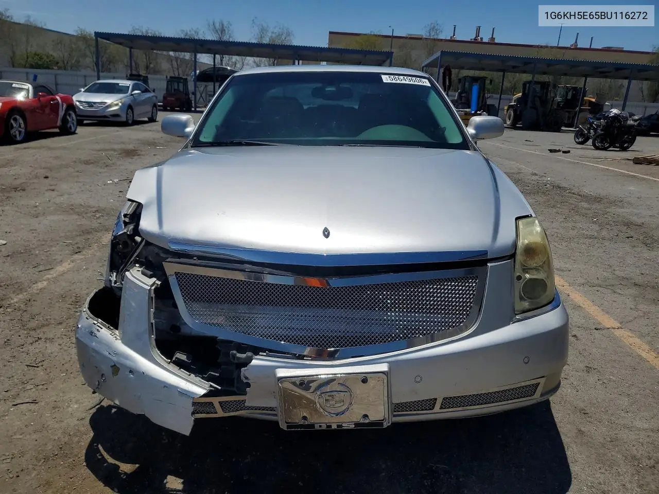 2011 Cadillac Dts Premium Collection VIN: 1G6KH5E65BU116272 Lot: 58649606