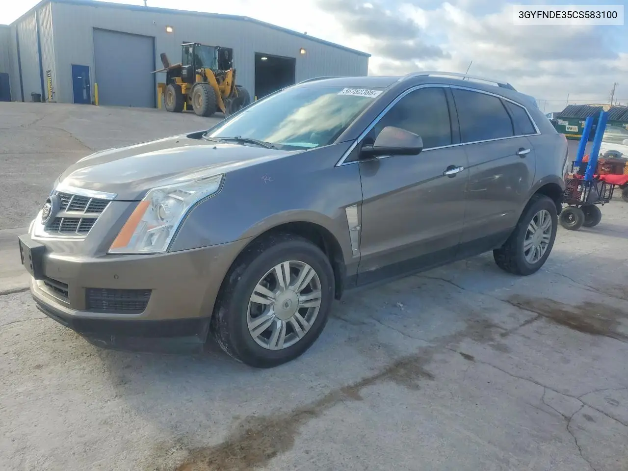 2012 Cadillac Srx Luxury Collection VIN: 3GYFNDE35CS583100 Lot: 56782386