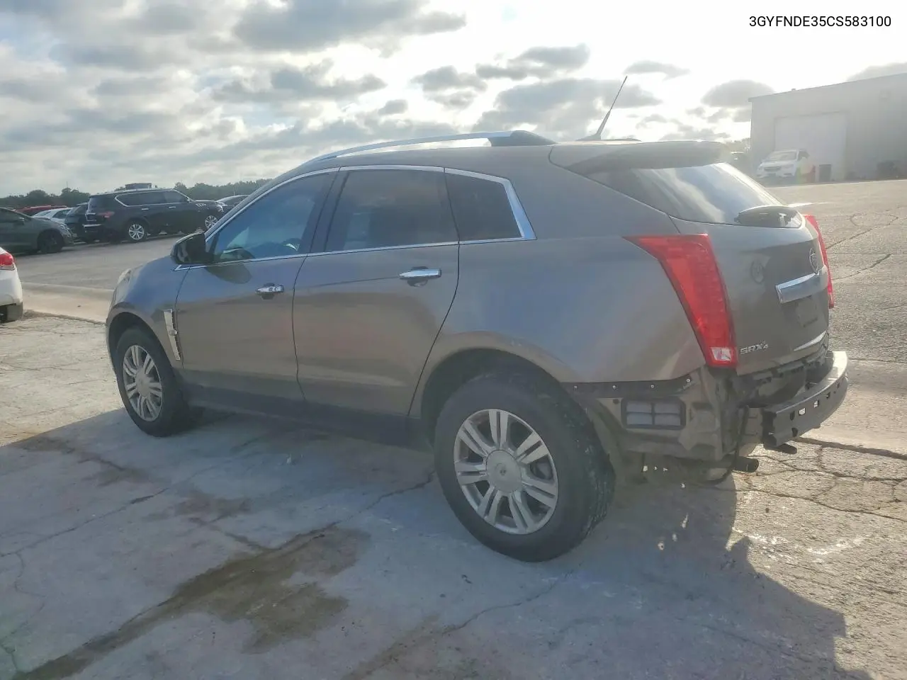 2012 Cadillac Srx Luxury Collection VIN: 3GYFNDE35CS583100 Lot: 56782386