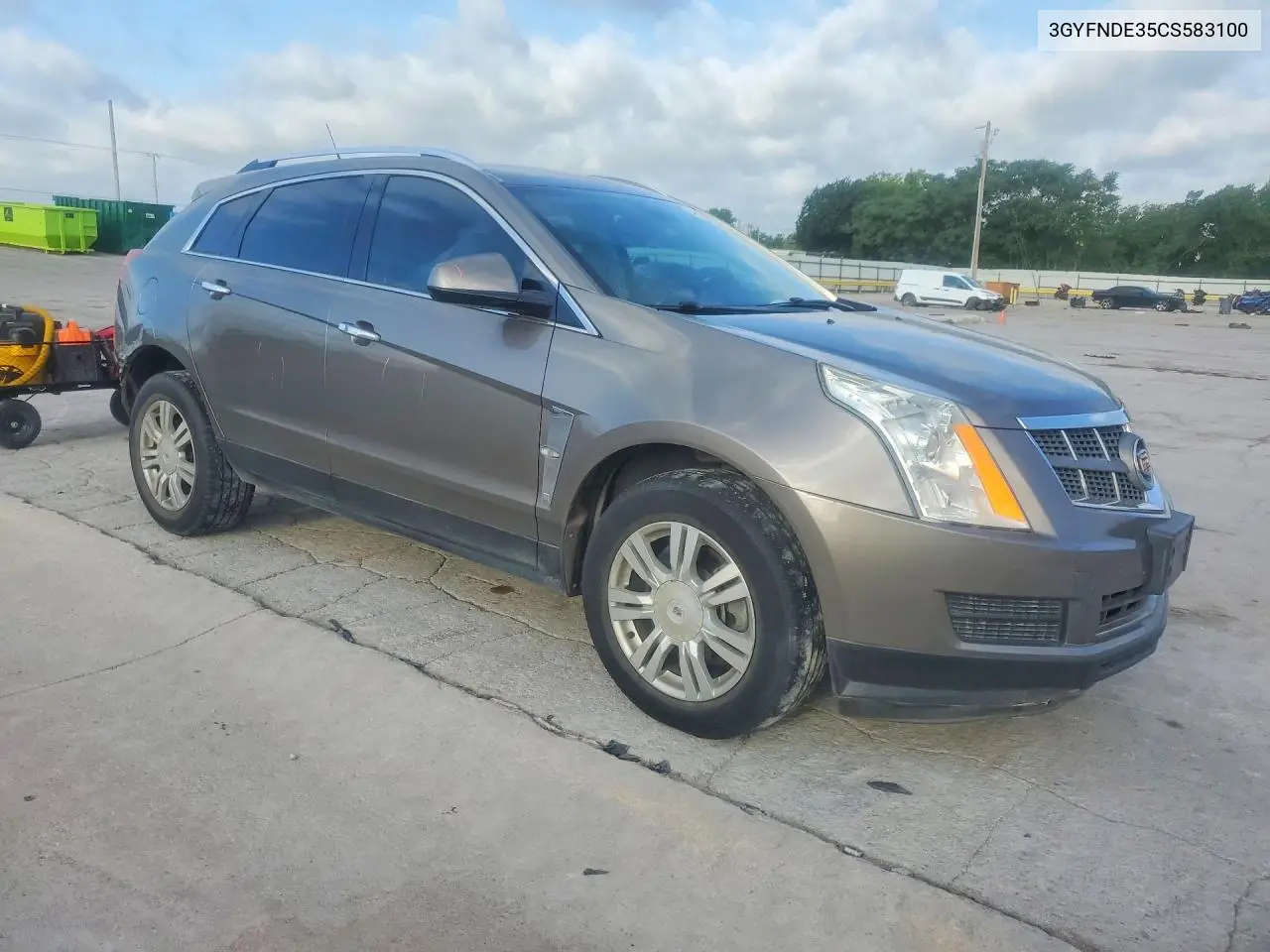 2012 Cadillac Srx Luxury Collection VIN: 3GYFNDE35CS583100 Lot: 56782386