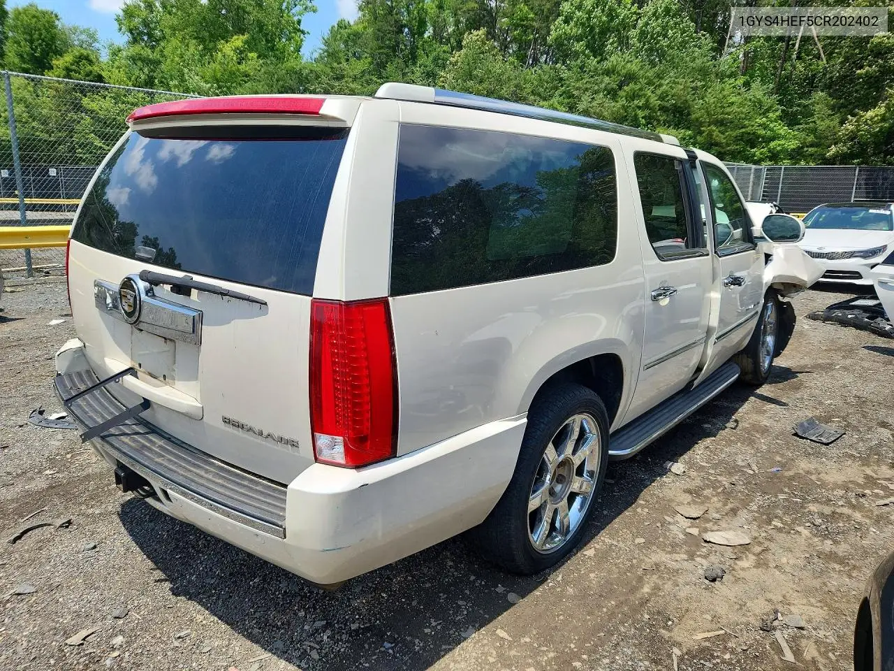2012 Cadillac Escalade Esv Luxury VIN: 1GYS4HEF5CR202402 Lot: 56854496
