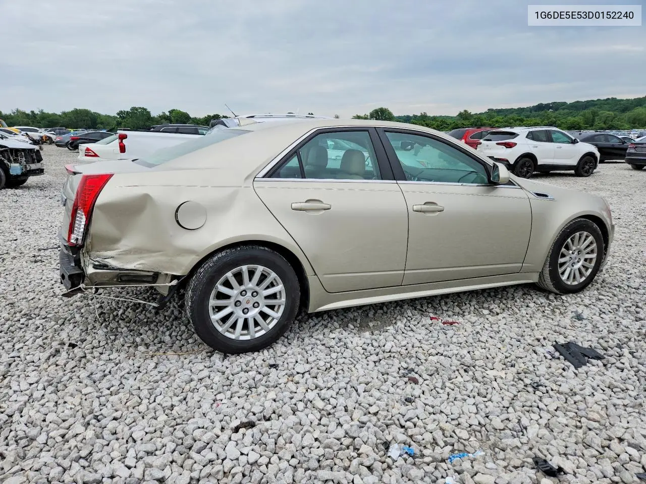 2013 Cadillac Cts Luxury Collection VIN: 1G6DE5E53D0152240 Lot: 54776196