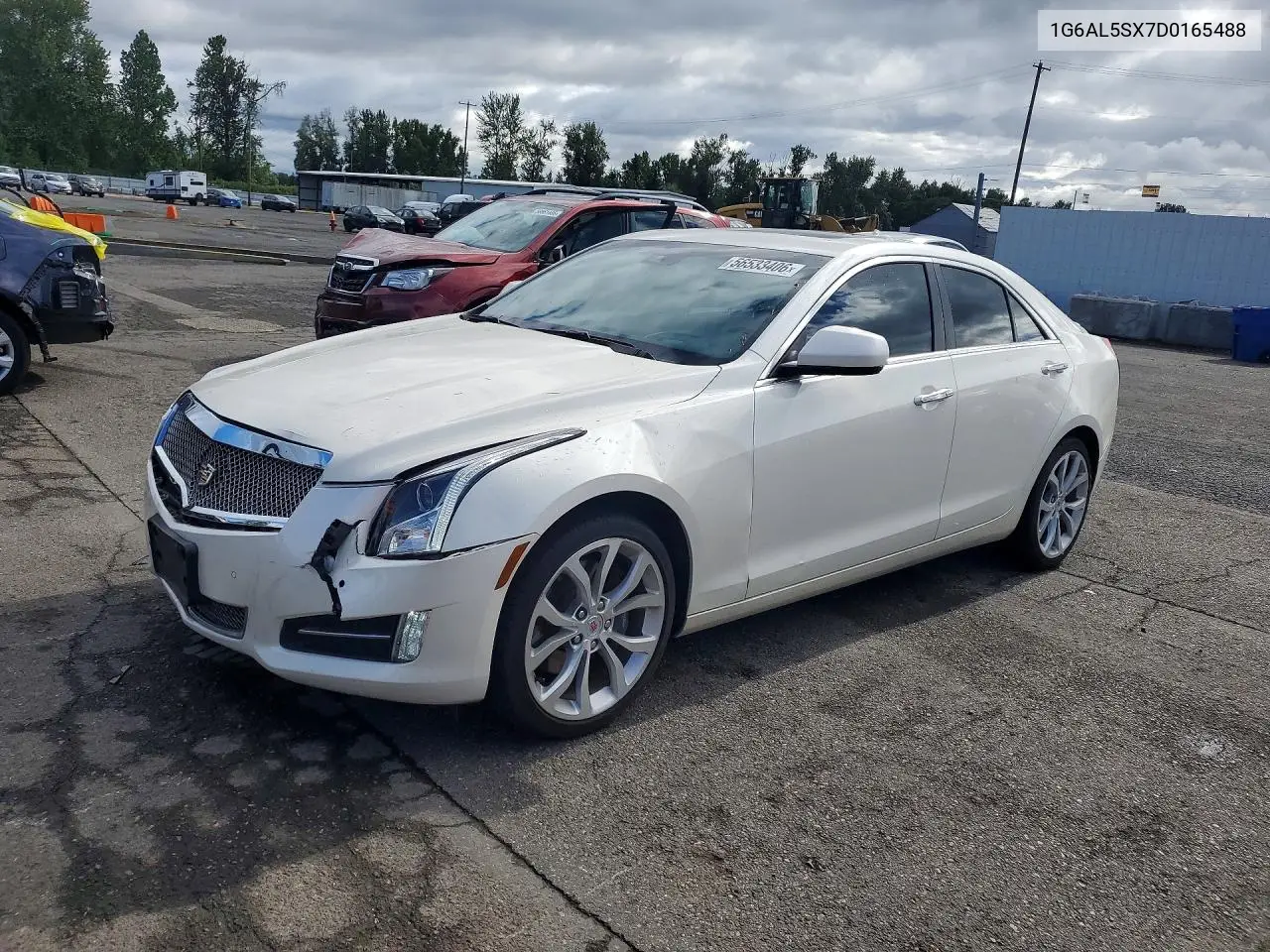 2013 Cadillac Ats Premium VIN: 1G6AL5SX7D0165488 Lot: 56533406