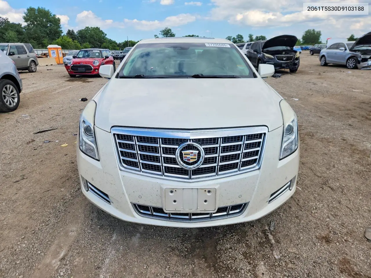 2013 Cadillac Xts Premium Collection VIN: 2G61T5S30D9103188 Lot: 57206686