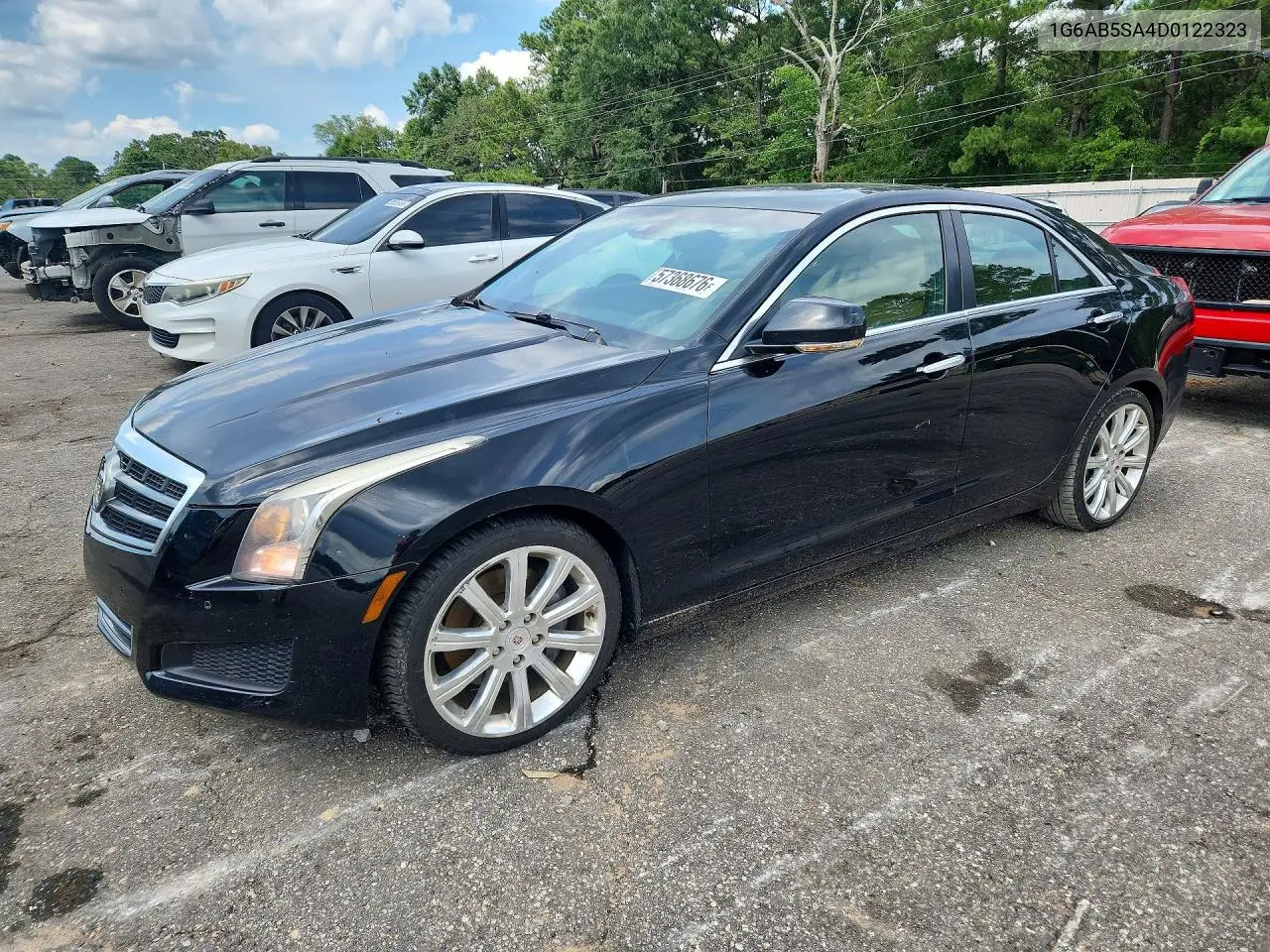 2013 Cadillac Ats Luxury VIN: 1G6AB5SA4D0122323 Lot: 57368676