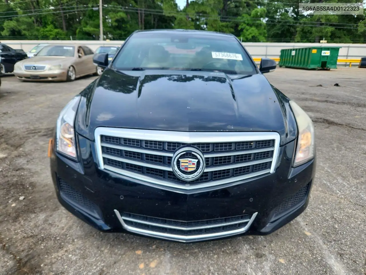 2013 Cadillac Ats Luxury VIN: 1G6AB5SA4D0122323 Lot: 57368676