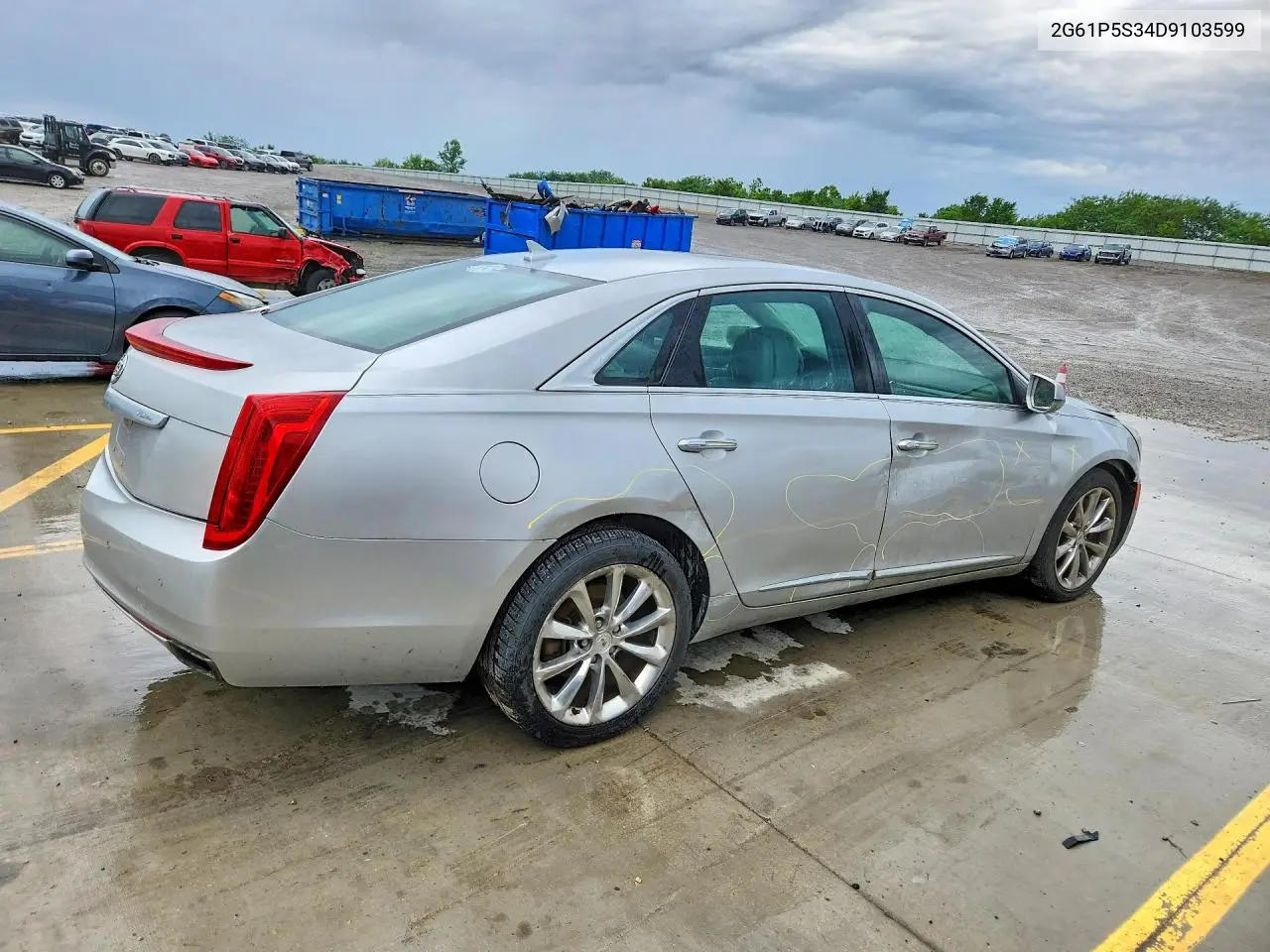 2013 Cadillac Xts Luxury Collection VIN: 2G61P5S34D9103599 Lot: 58068656