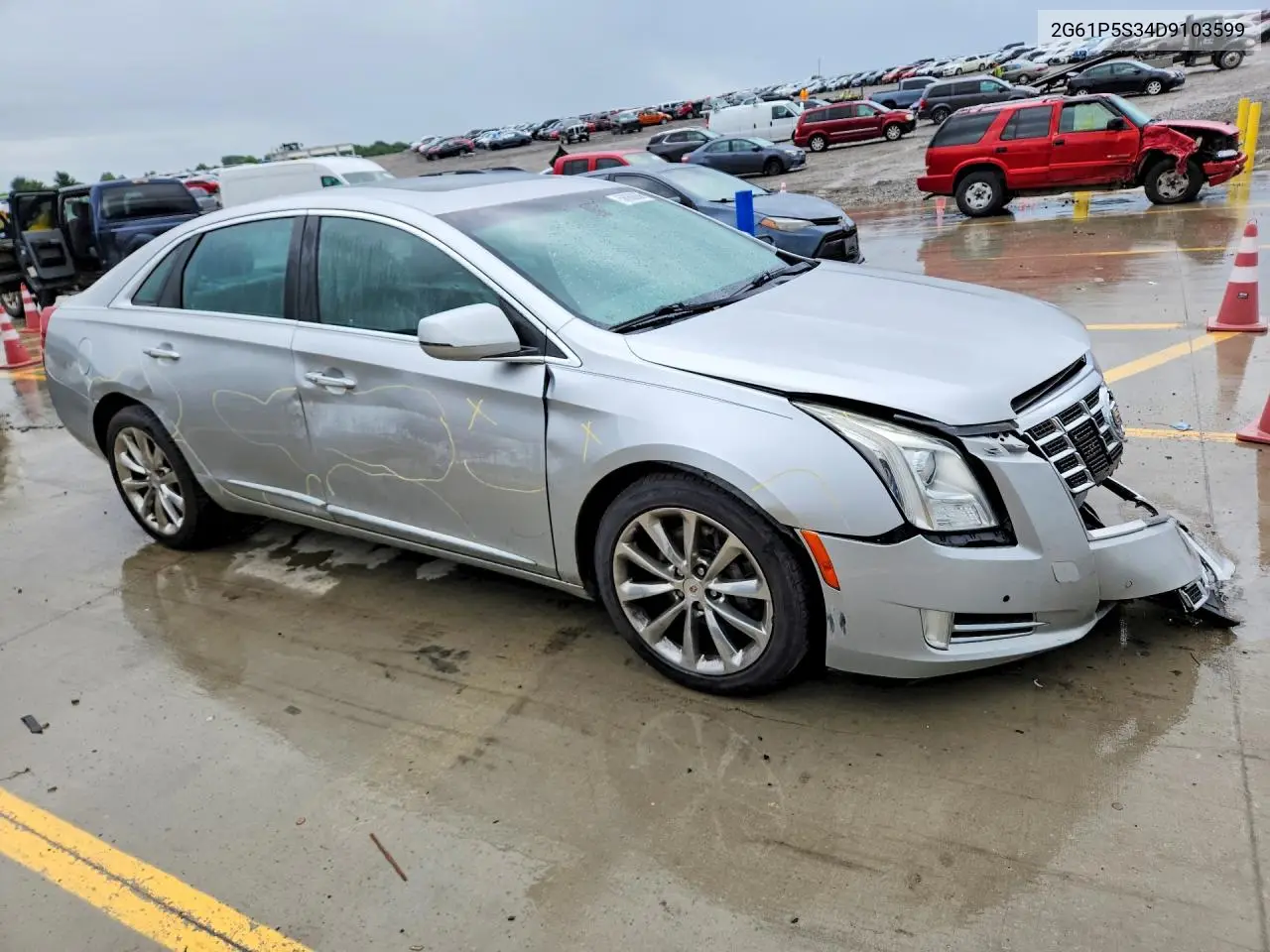2013 Cadillac Xts Luxury Collection VIN: 2G61P5S34D9103599 Lot: 58068656