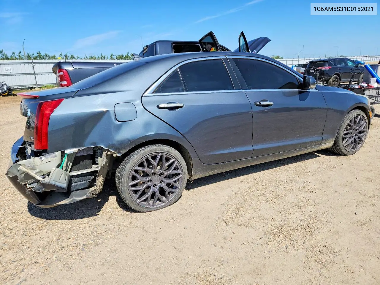 2013 Cadillac Ats Premium VIN: 1G6AM5S31D0152021 Lot: 58411236