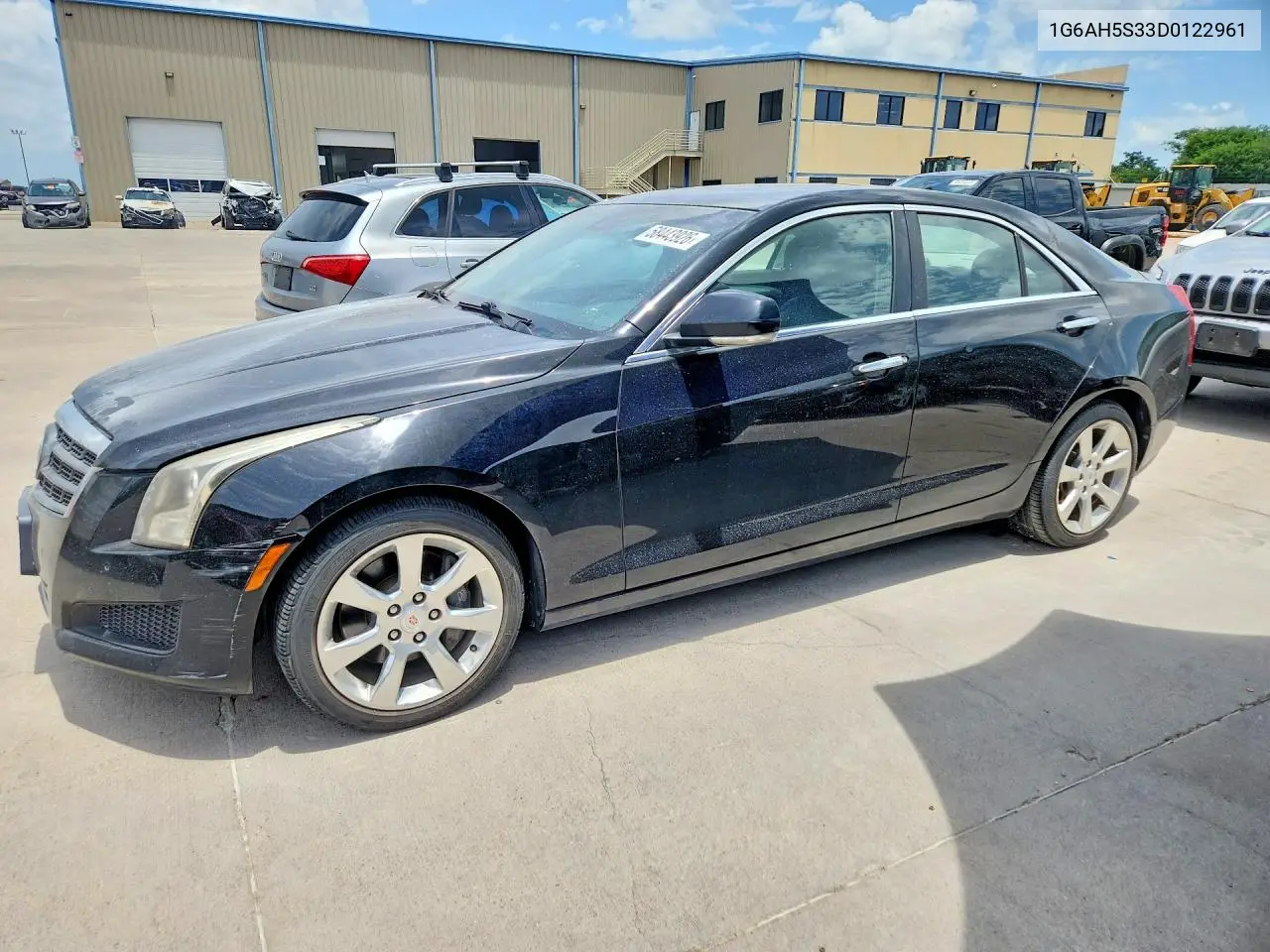 2013 Cadillac Ats Luxury VIN: 1G6AH5S33D0122961 Lot: 58443926