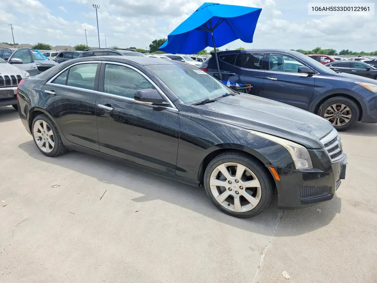 2013 Cadillac Ats Luxury VIN: 1G6AH5S33D0122961 Lot: 58443926