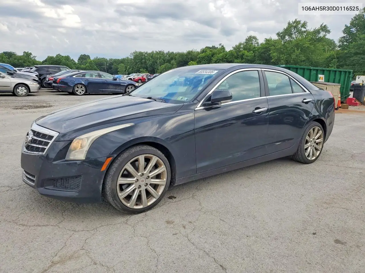 2013 Cadillac Ats Luxury VIN: 1G6AH5R30D0116525 Lot: 58534306
