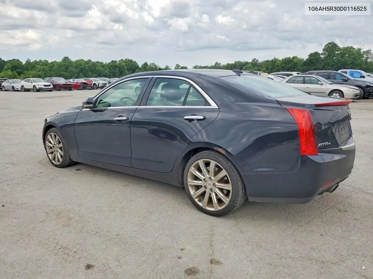2013 Cadillac Ats Luxury VIN: 1G6AH5R30D0116525 Lot: 58534306