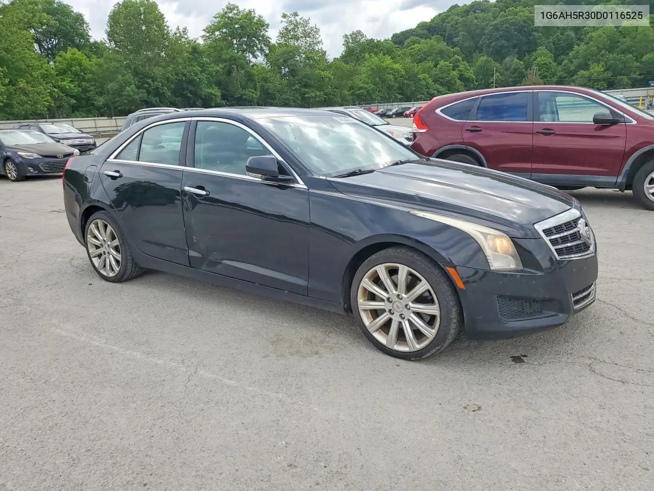 2013 Cadillac Ats Luxury VIN: 1G6AH5R30D0116525 Lot: 58534306