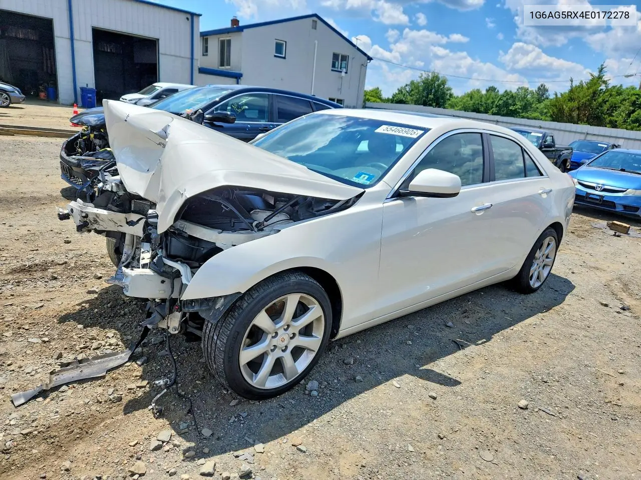 2014 Cadillac Ats VIN: 1G6AG5RX4E0172278 Lot: 55466906