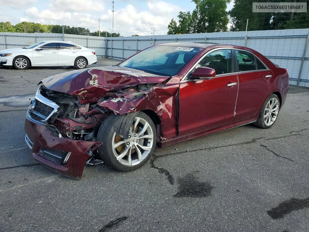 2014 Cadillac Ats Performance VIN: 1G6AC5SX6E0186687 Lot: 56758876