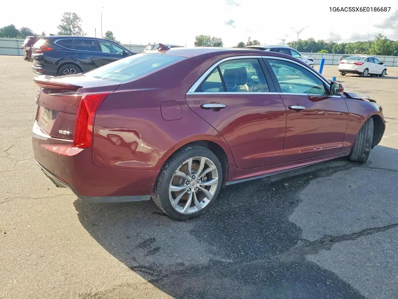 2014 Cadillac Ats Performance VIN: 1G6AC5SX6E0186687 Lot: 56758876