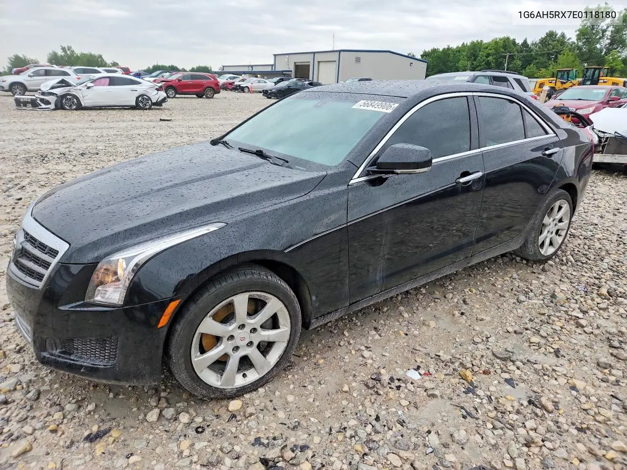 2014 Cadillac Ats Luxury VIN: 1G6AH5RX7E0118180 Lot: 56849906