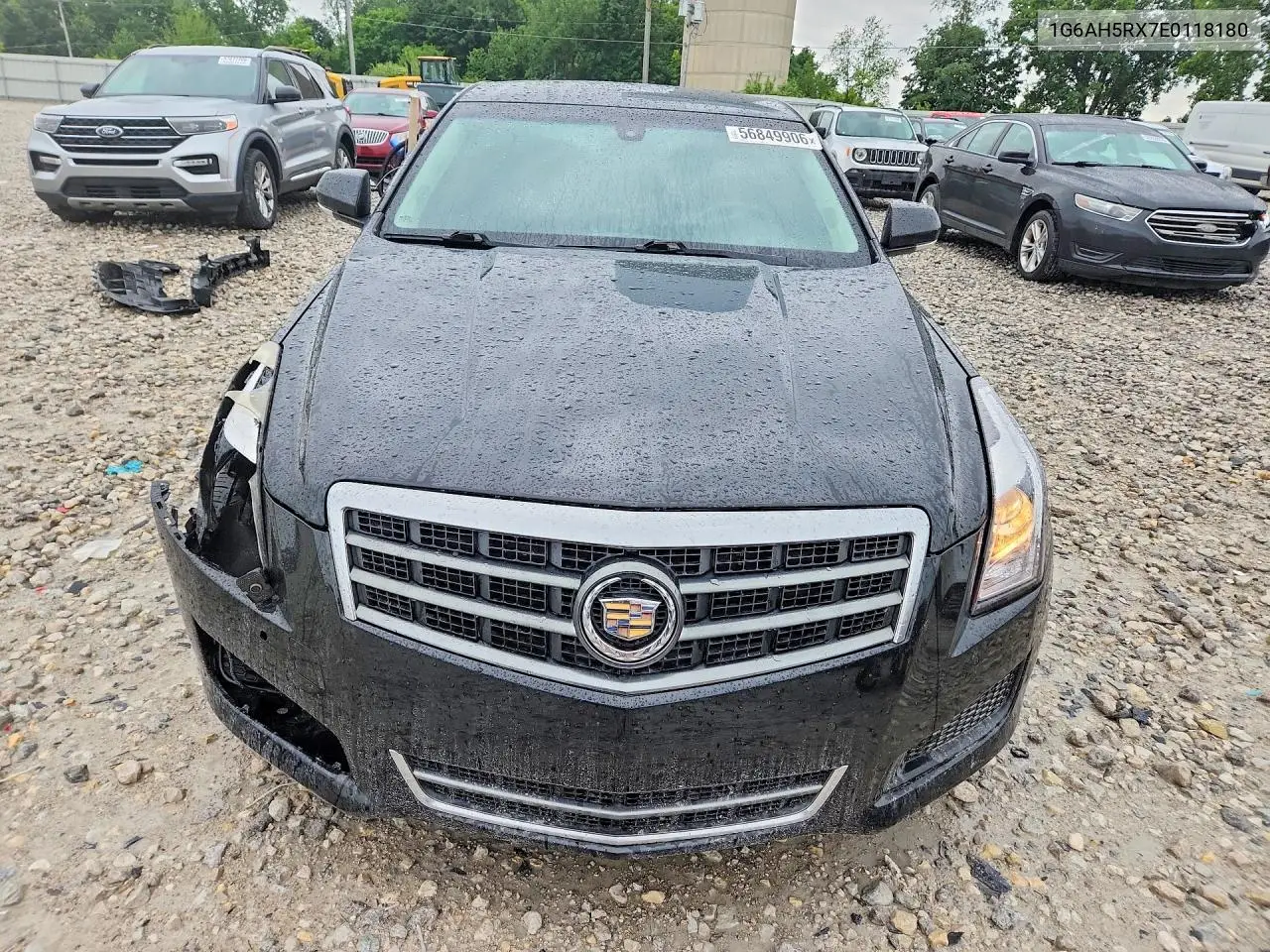 2014 Cadillac Ats Luxury VIN: 1G6AH5RX7E0118180 Lot: 56849906