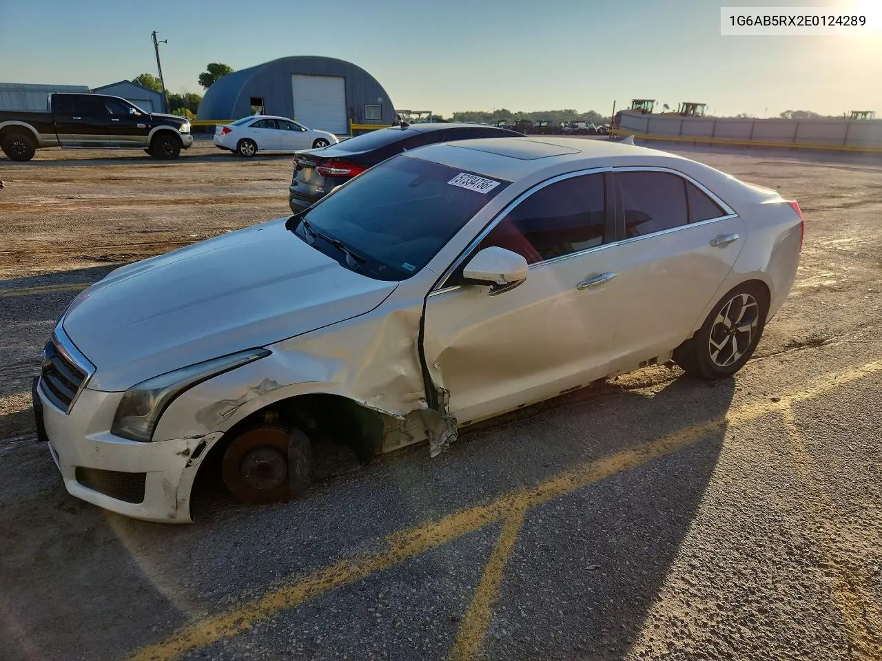 2014 Cadillac Ats Luxury VIN: 1G6AB5RX2E0124289 Lot: 57334736