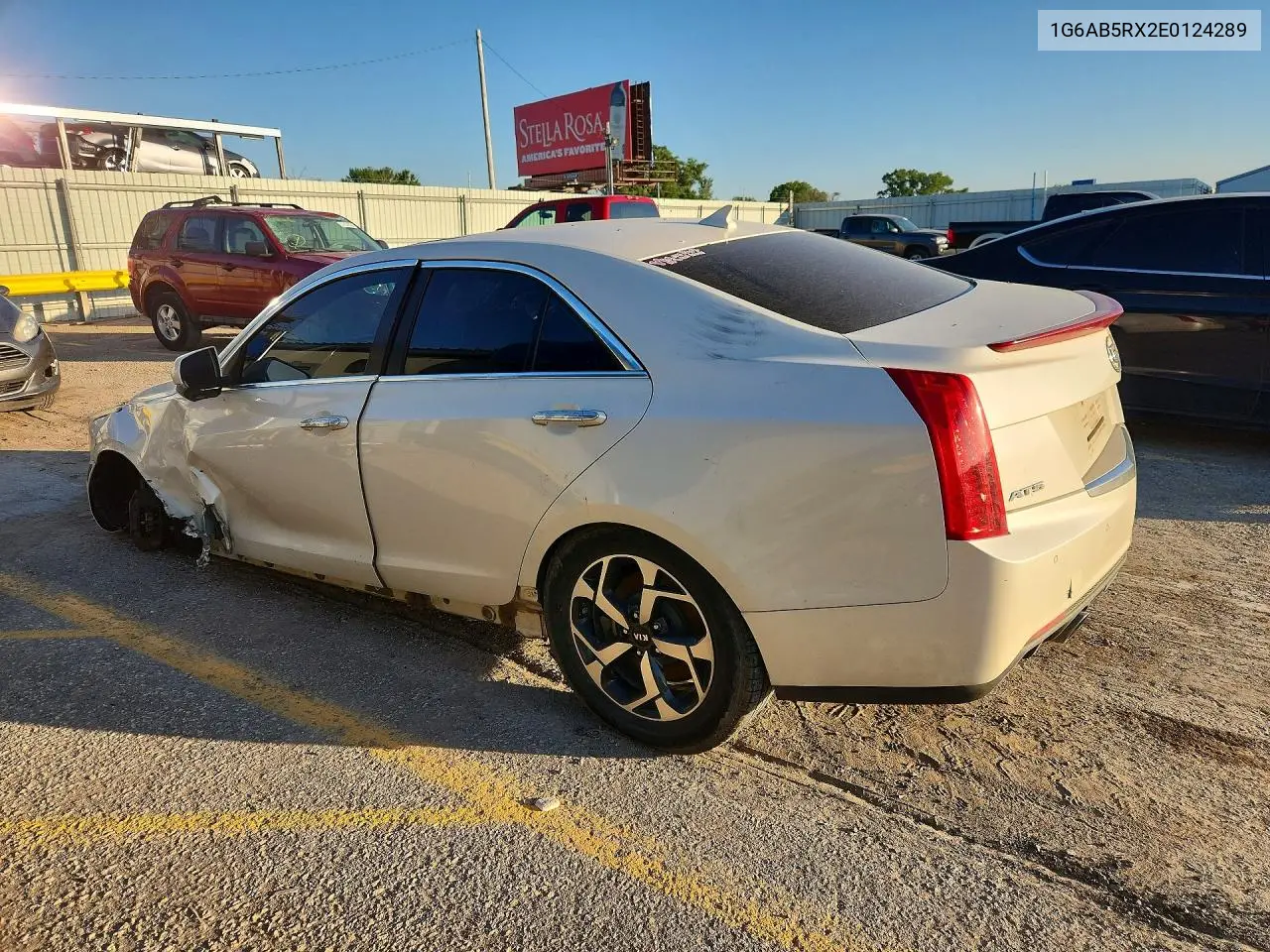 2014 Cadillac Ats Luxury VIN: 1G6AB5RX2E0124289 Lot: 57334736