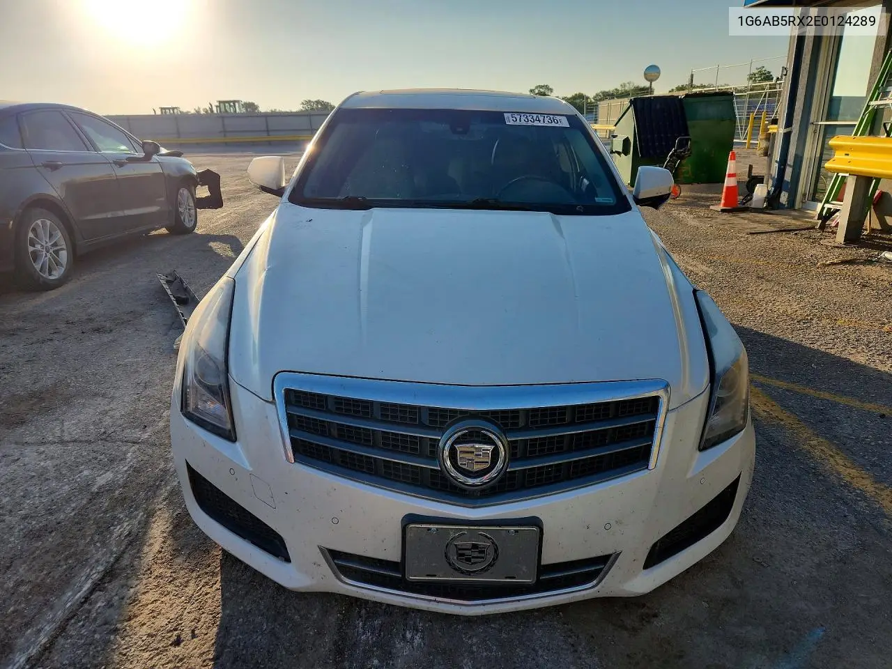 2014 Cadillac Ats Luxury VIN: 1G6AB5RX2E0124289 Lot: 57334736