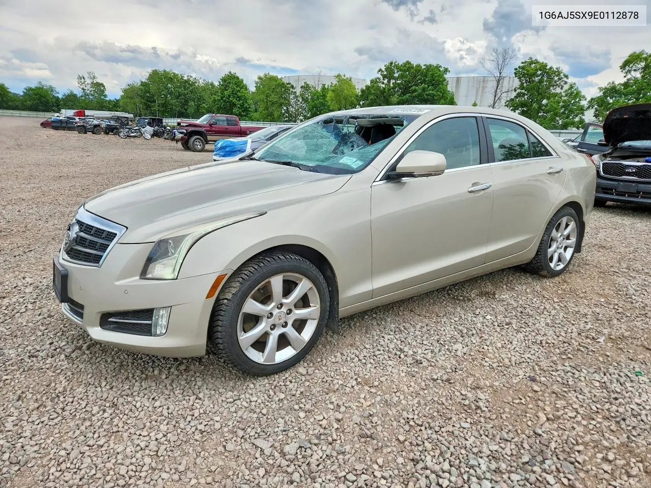 2014 Cadillac Ats Performance VIN: 1G6AJ5SX9E0112878 Lot: 57405726