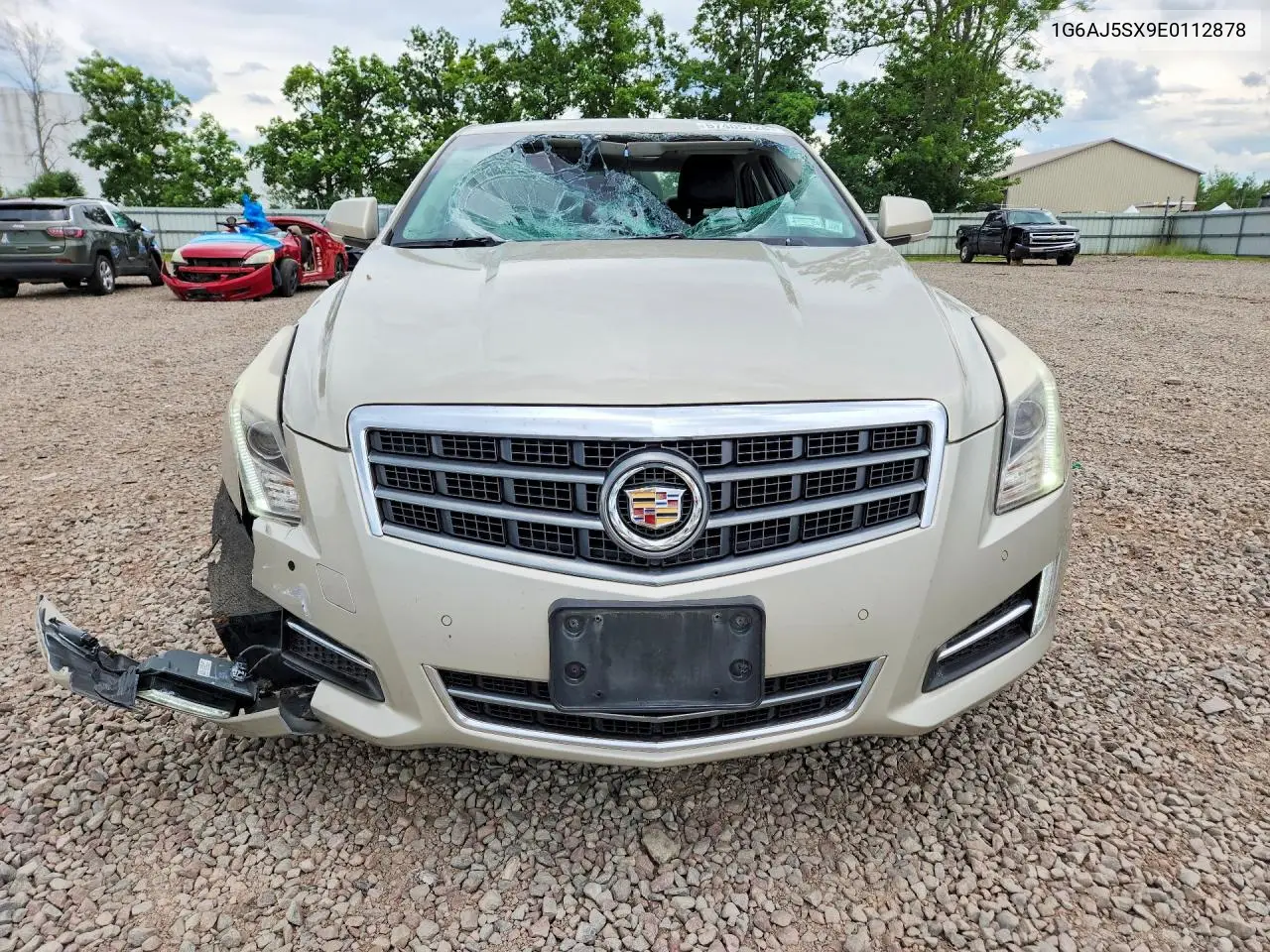 2014 Cadillac Ats Performance VIN: 1G6AJ5SX9E0112878 Lot: 57405726
