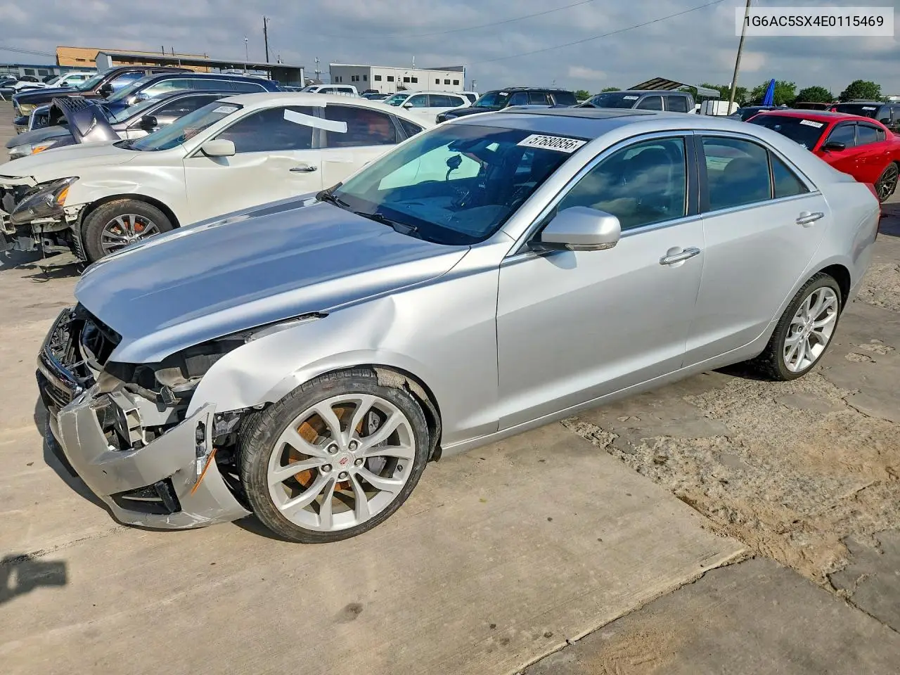 2014 Cadillac Ats Performance VIN: 1G6AC5SX4E0115469 Lot: 57680856