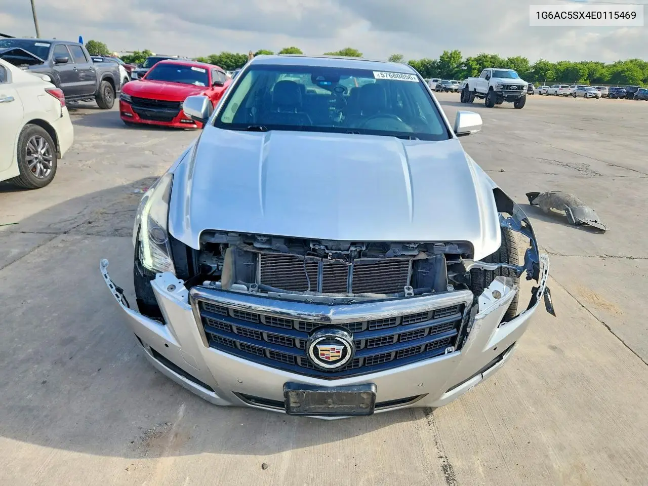 2014 Cadillac Ats Performance VIN: 1G6AC5SX4E0115469 Lot: 57680856