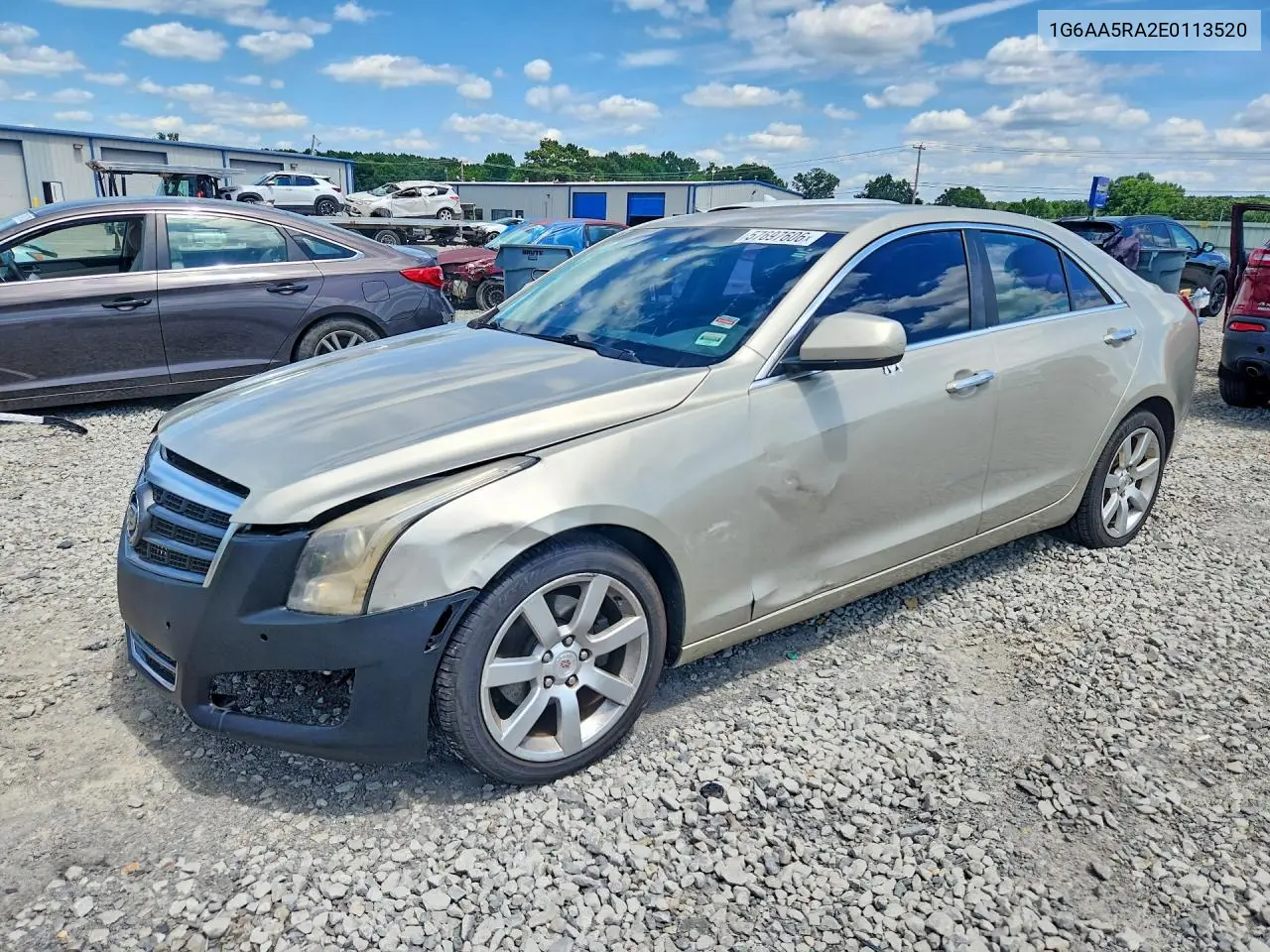 2014 Cadillac Ats VIN: 1G6AA5RA2E0113520 Lot: 57697606