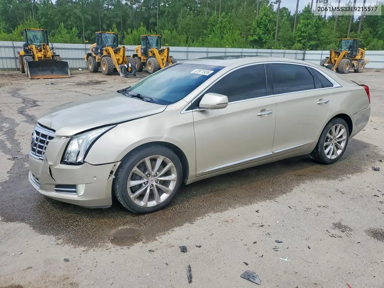 2014 Cadillac Xts Luxury Collection VIN: 2G61M5S33E9215577 Lot: 57971926