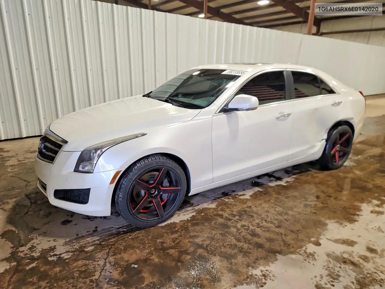2014 Cadillac Ats Luxury VIN: 1G6AH5RX6E0142020 Lot: 58233656