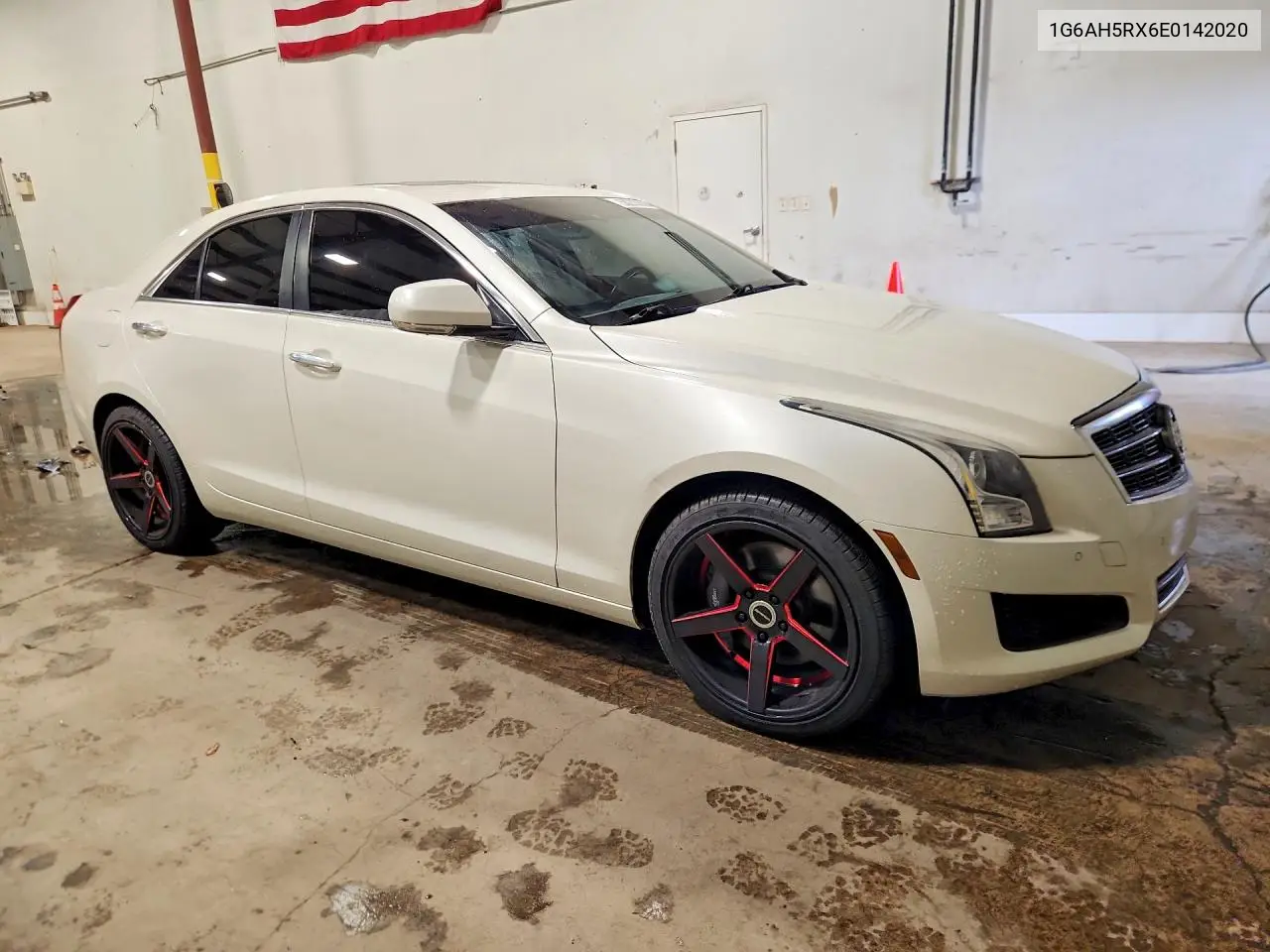 2014 Cadillac Ats Luxury VIN: 1G6AH5RX6E0142020 Lot: 58233656