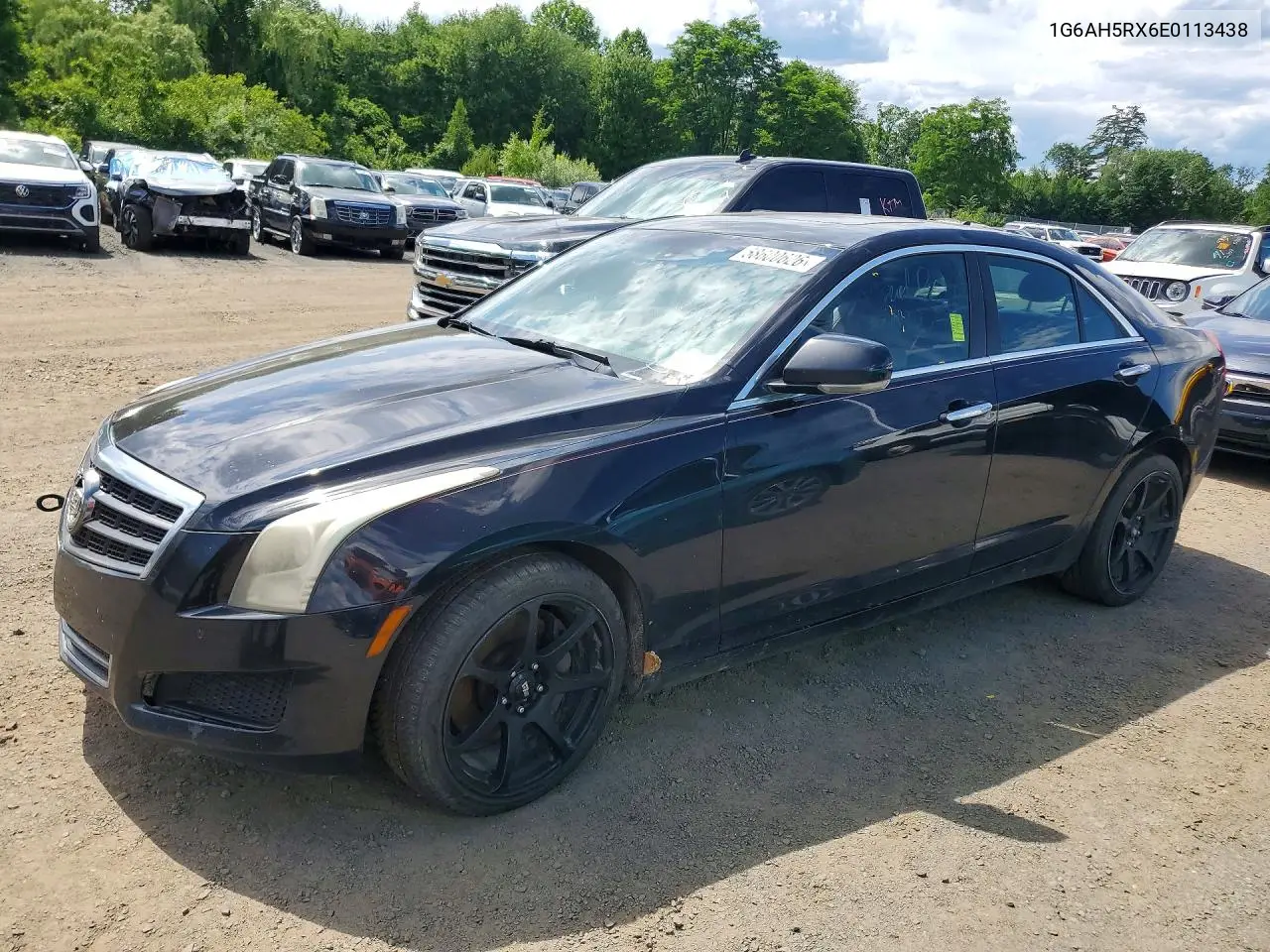 2014 Cadillac Ats Luxury VIN: 1G6AH5RX6E0113438 Lot: 58600626