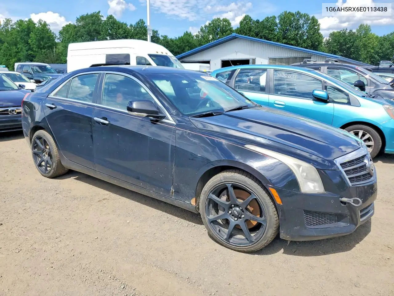 2014 Cadillac Ats Luxury VIN: 1G6AH5RX6E0113438 Lot: 58600626
